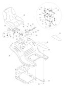 Page D Diagram and Parts List for 13AJ771G713 2005 Yard Man Lawn Tractor